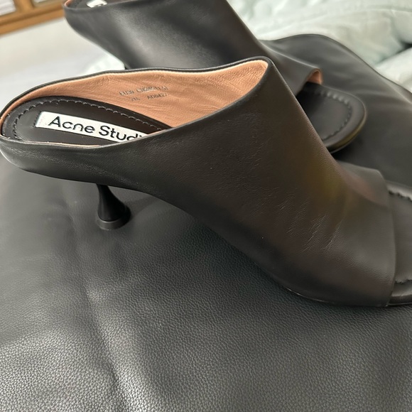 COPY - Leather sandals Acne Studios Nice handmade really comfortable heel shoes - Picture 3 of 7